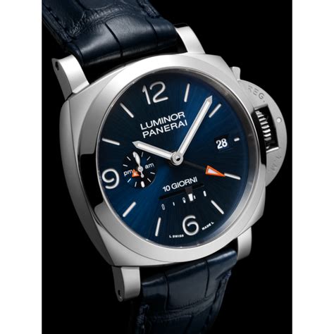 panerai ceramica gmt black movement|panerai luminor dieci giorni.